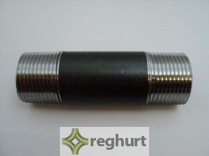 Nypel gwintowany stalowy 1˝ L-100 (DN-25)