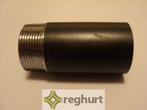 Króciec gwintowany stalowy 6/4˝ L -100 (DN-40)