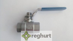 Zawór kulkowy 2-częściowy 1/2" gat. 316