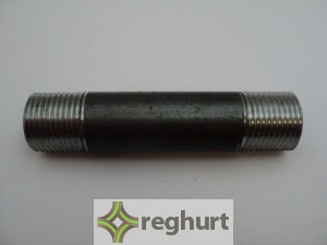Nypel gwintowany stalowy 1/2˝ L-100 (DN-15)