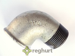 Kolano ocynkowane (gwint w/z) DN-32