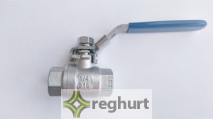 Zawór kulkowy 2-częściowy 1/4" gat. 316