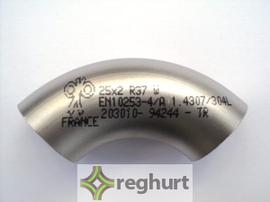 Kolano nierdzewne 25,0x2,0 