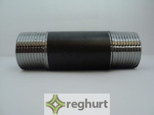 Nypel gwintowany stalowy 5/4˝ L-80 (DN-32)